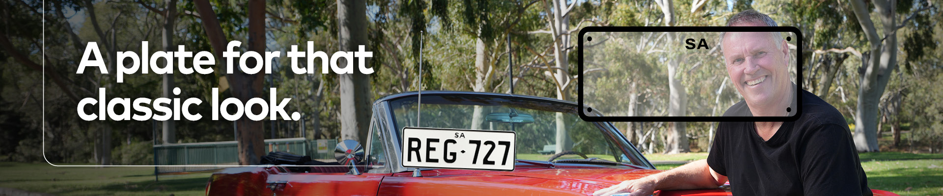 A plate for that classic look.