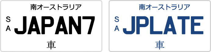 Japanese custom plates